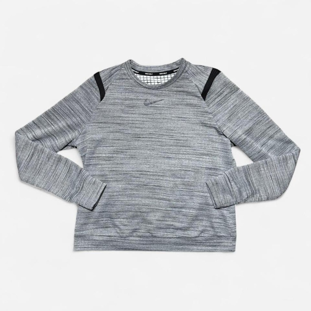 Nike Golf Dri-Fit grey long sleeve pullover